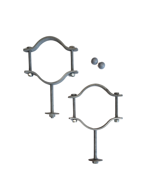 Spændebeslag 4-8m, 11,5cm lang bolt, 2stk